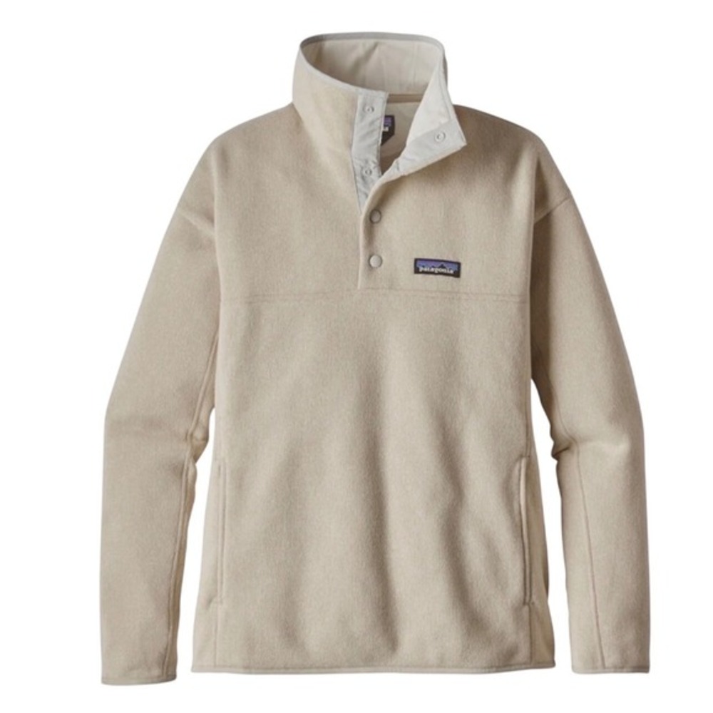 Patagonia Women's XL Better‎ Sweater Pullover Beige Cream Neutral Granola Girl